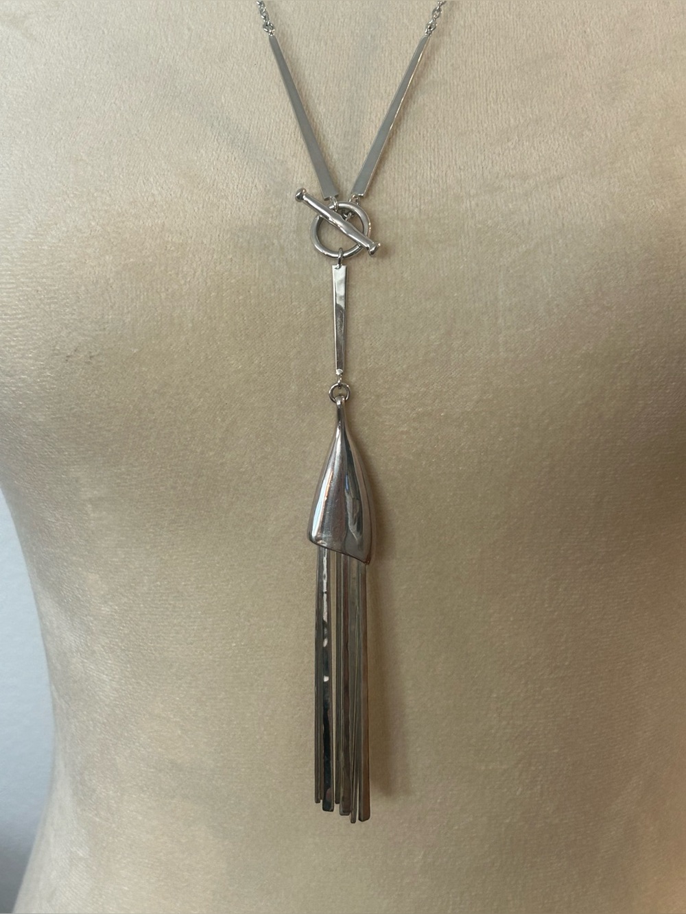 RLM Vintage Bronze Tassel Necklace